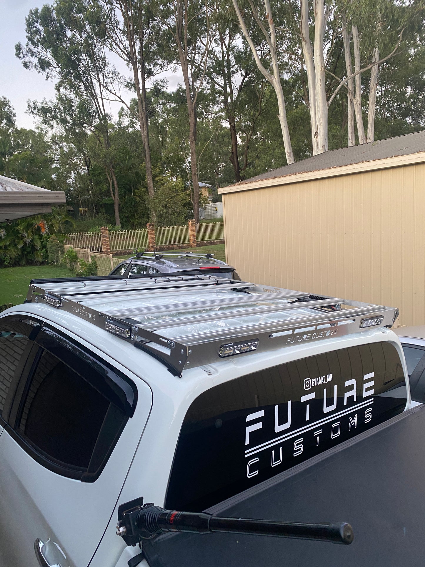 Future Customs Triton Seamless Roof Rack MR/MQ (dual-cab)