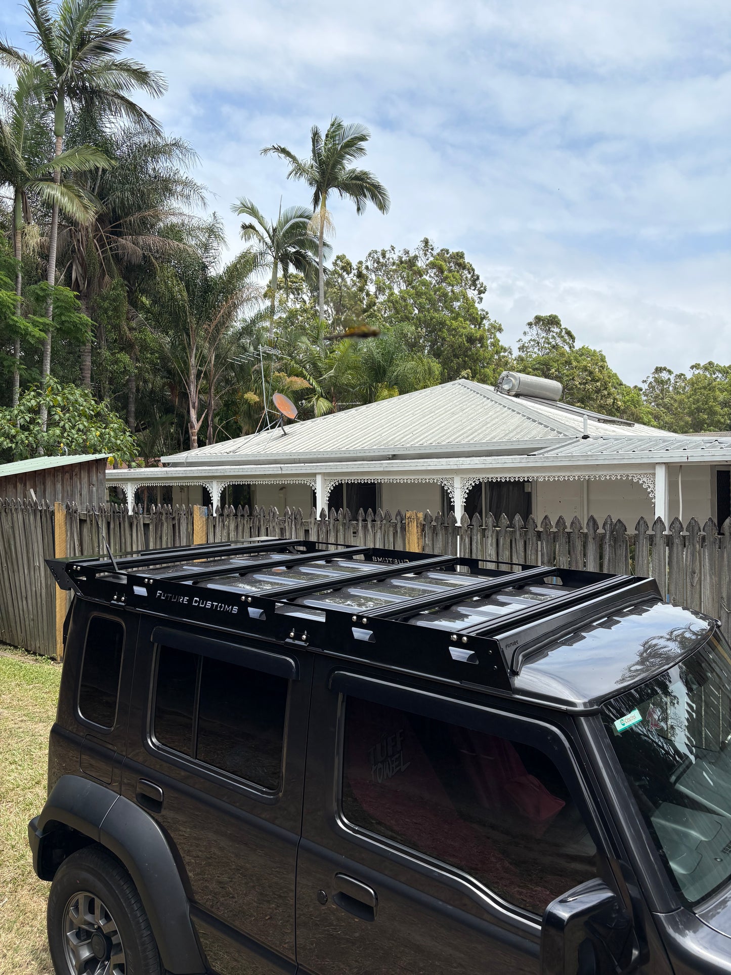 Jimny 5-Door Seamless roofrack - (2023-Current) - FREE SHIPPING