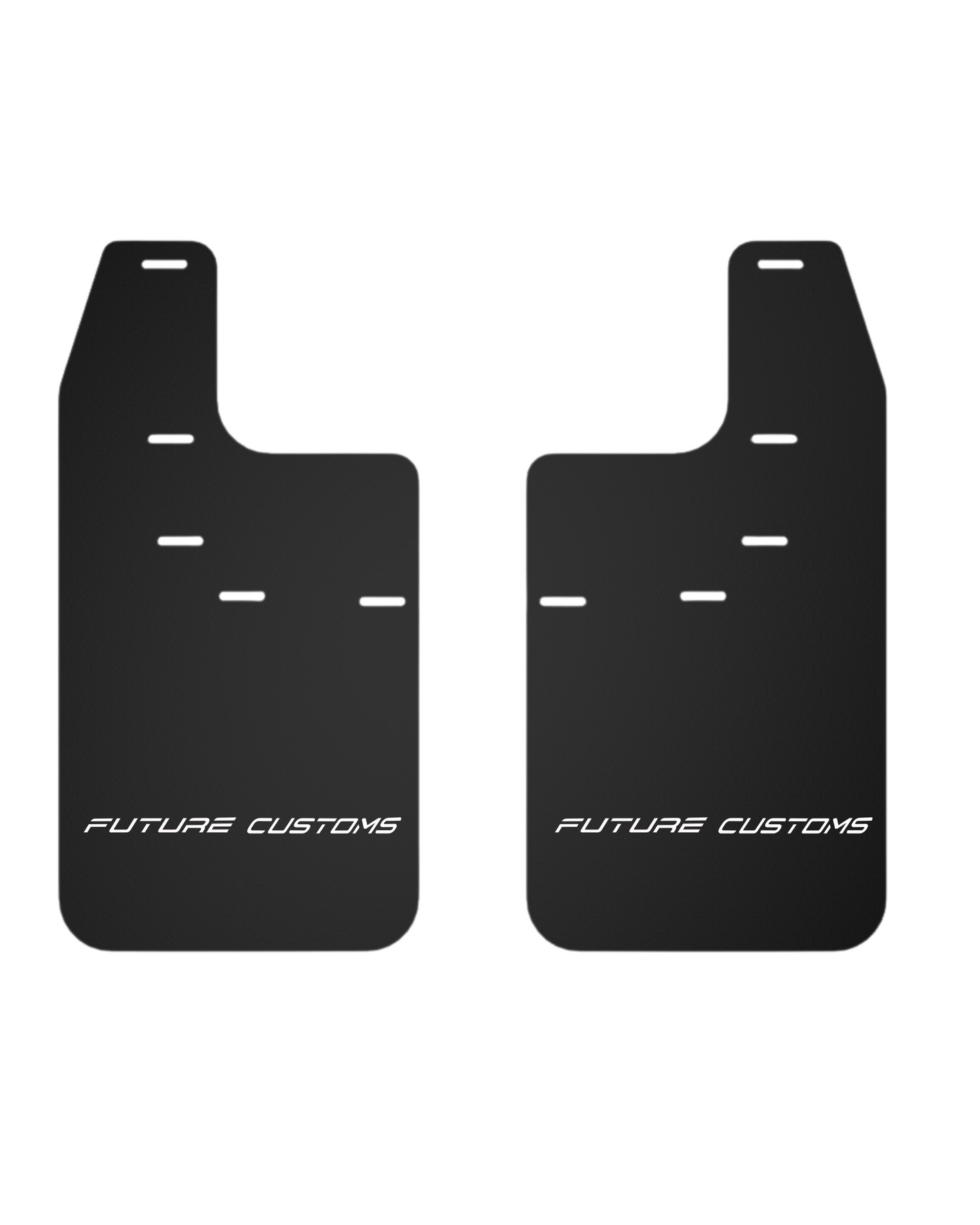 Composite Mudflap replacement Triton REAR PAIR - Standard (MR Only)