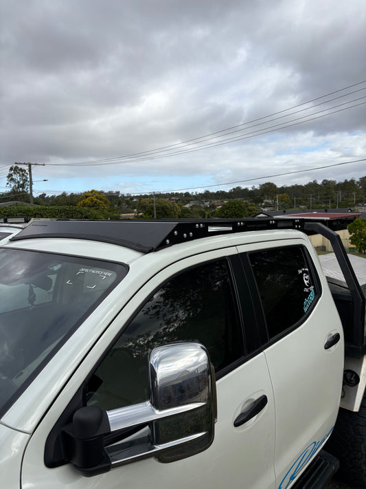 NP300 D23 Seamless roofrack STANDARD wind deflector (2015 - 2024) - FREE SHIPPING