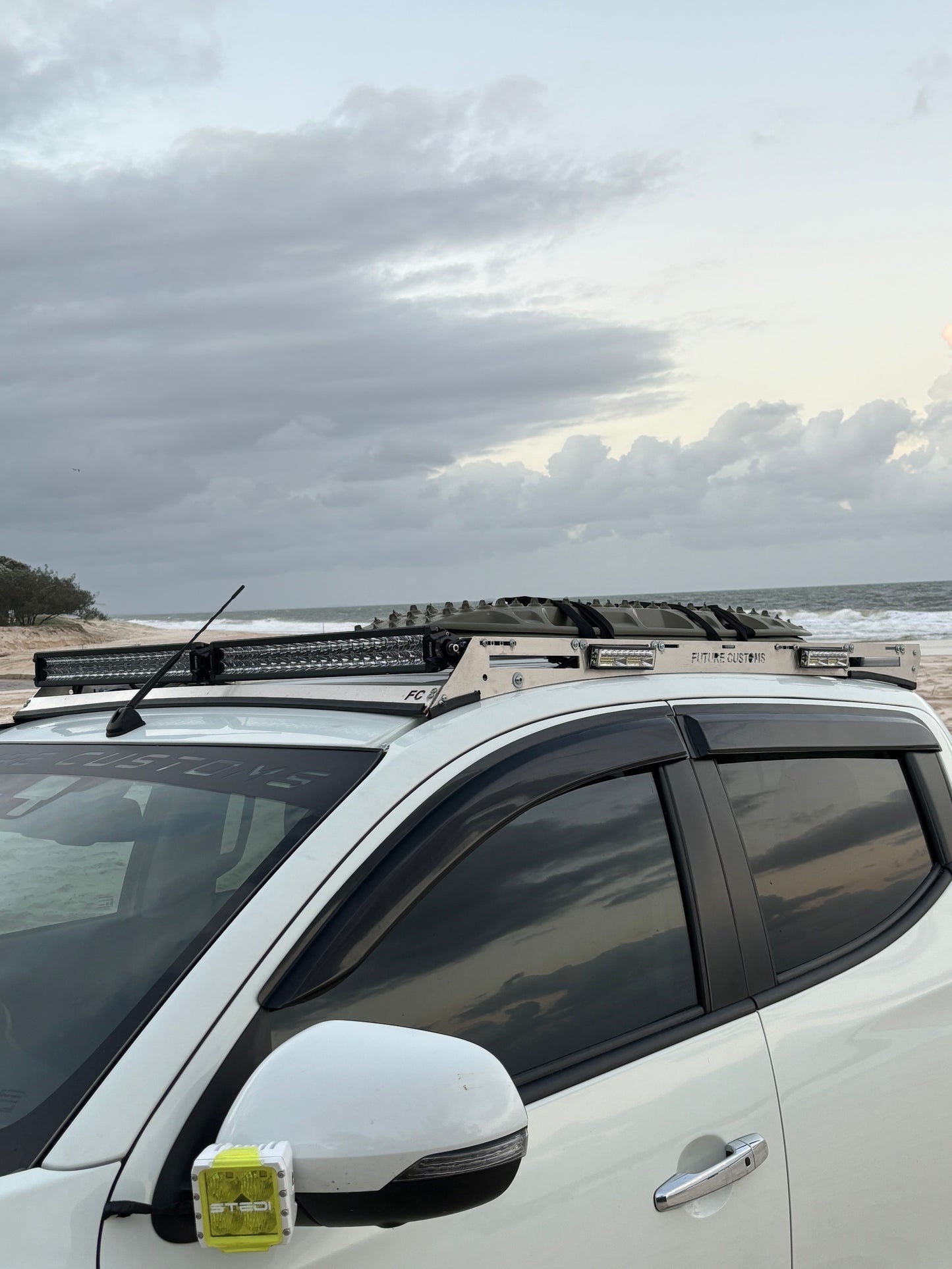 Future Customs Triton Seamless Roof Rack MR/MQ (dual-cab)