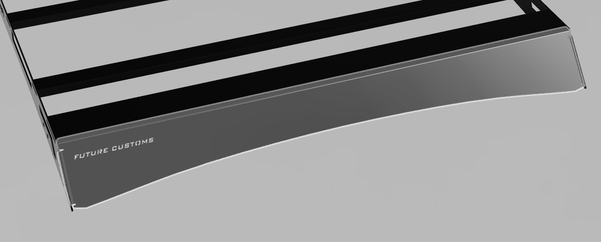 Future Customs Triton Seamless Roof Rack MR/MQ (dual-cab)