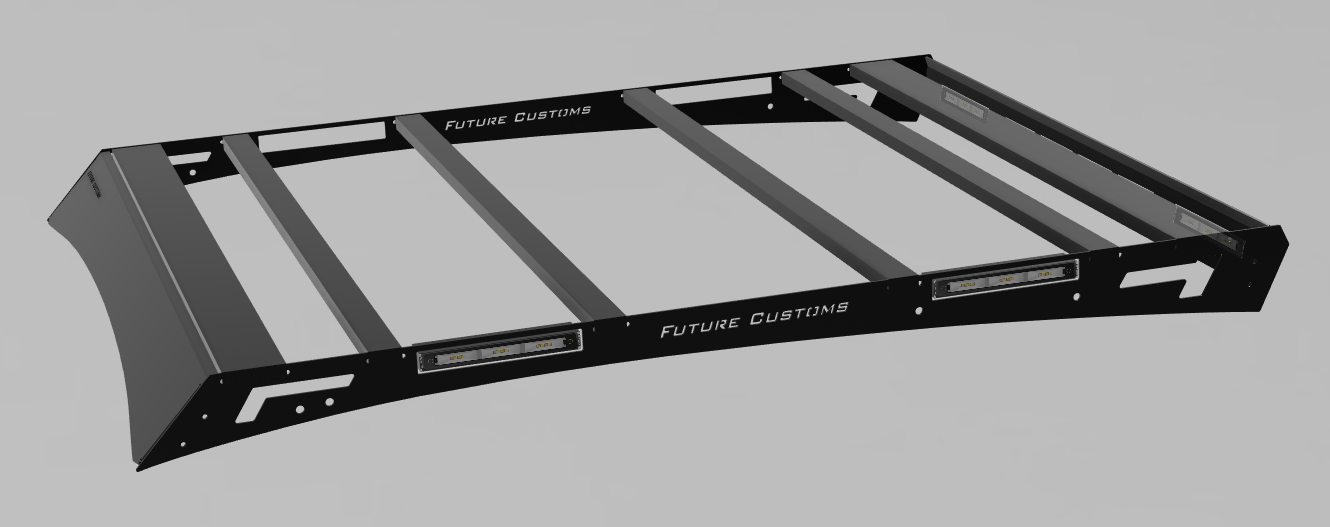 Future Customs Triton Seamless Roof Rack MR/MQ (dual-cab)